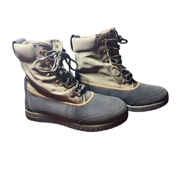 L. L. Bean Boots TEK 2.5 Waterproof green Primaloft Insulated Mens sz 10 - Picture 3 of 8